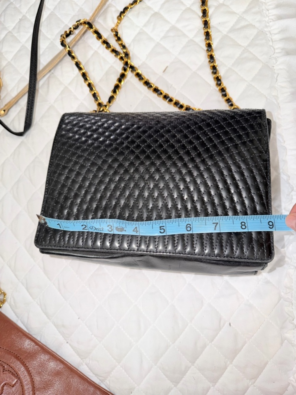 Bally Quilted Chain-Strap Shoulder Bag with Gold Hardware - Picture 12 of 14